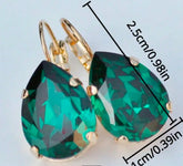 PENDIENTES DE CRISTAL DE GOTA 2 CLRS